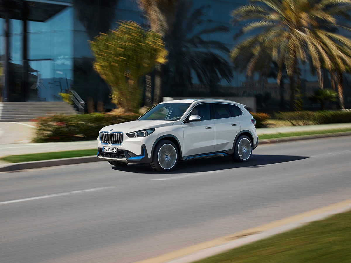 2023 bmw ix1 on road