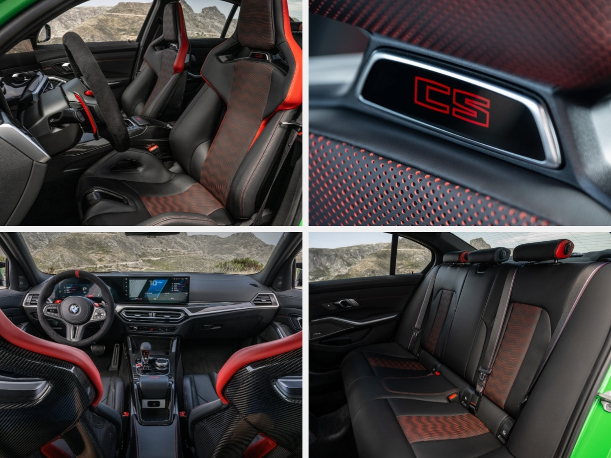 2023 BMW M3 CS interior