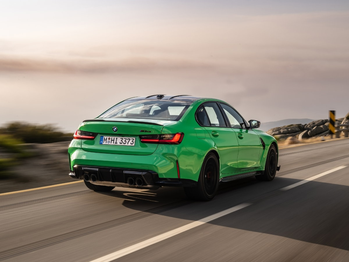 2023 BMW M3 CS rear end