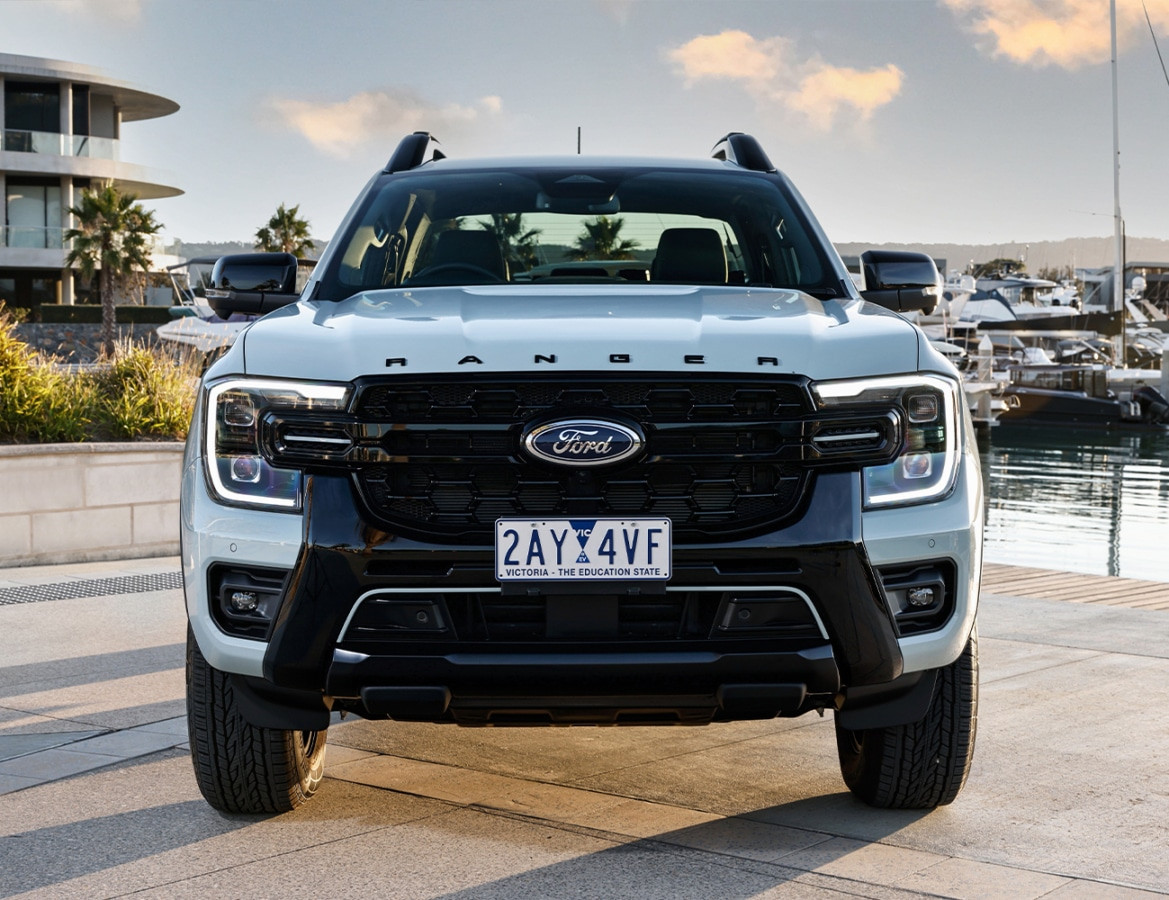 2025 ford ranger phev stormtrak front end