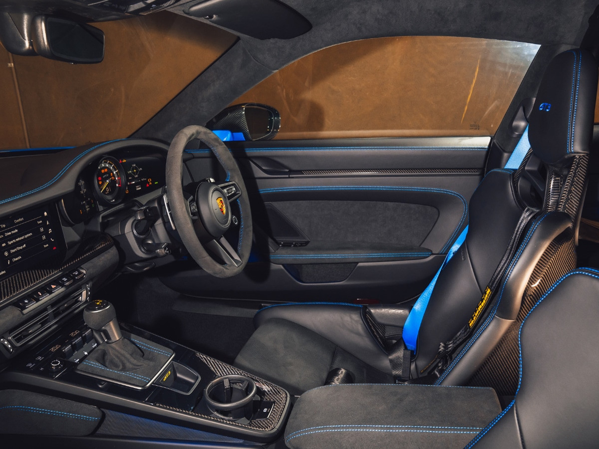 911 gt3 interior bucket seats