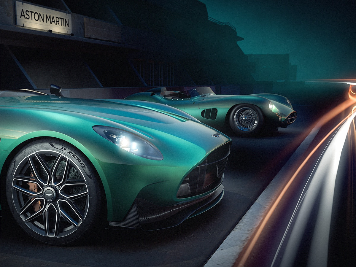 Aston martin dbr22 front end