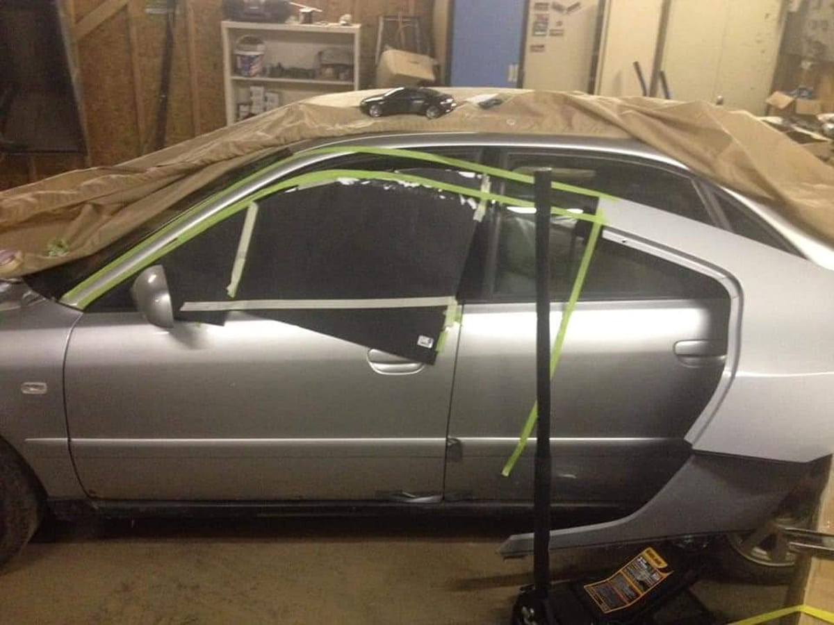 Audi a4 to r8 conversion during wings on