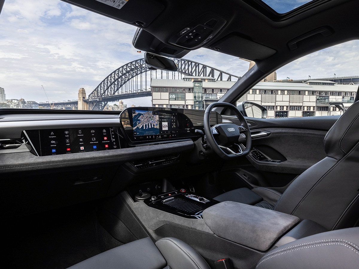 Audi sq6 e tron dashboard