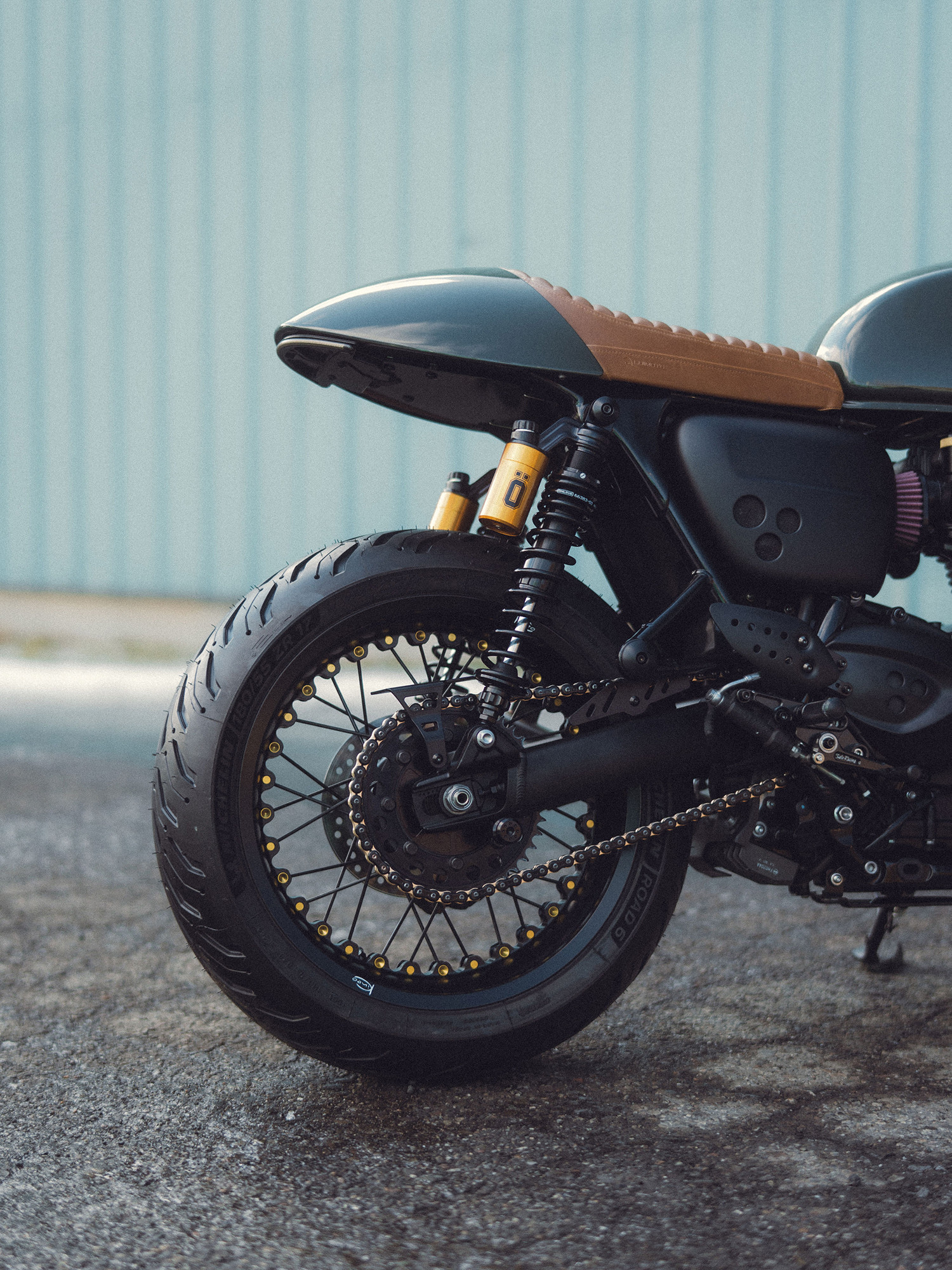 Bánh trước của Triumph Thruxton R