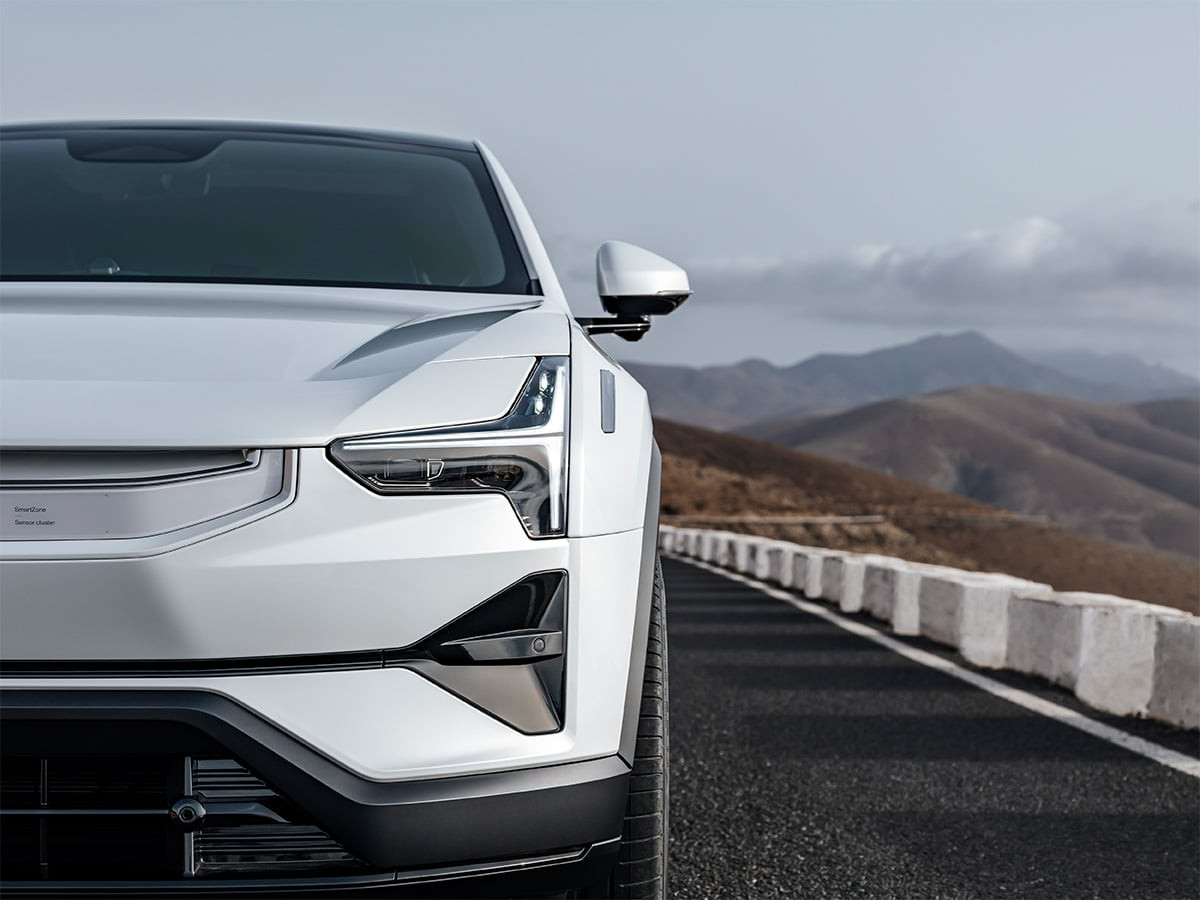Chi tiết đầu xe Polestar 3