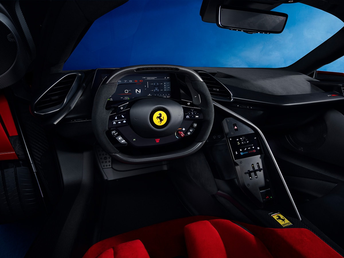 Ferrari F80 - Nội thất