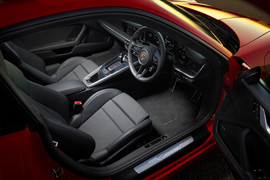 Front interior