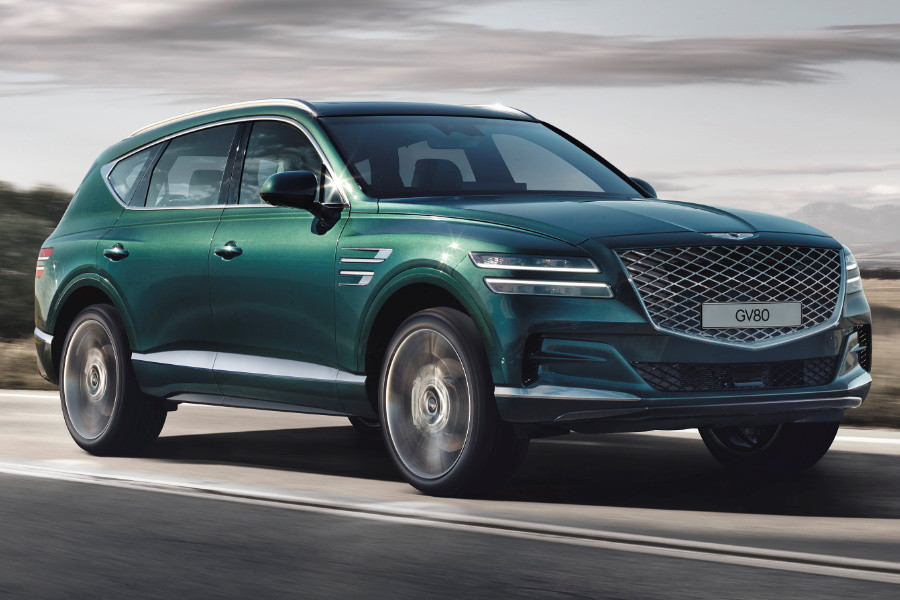 Genesis GV80 SUV đầu tiên