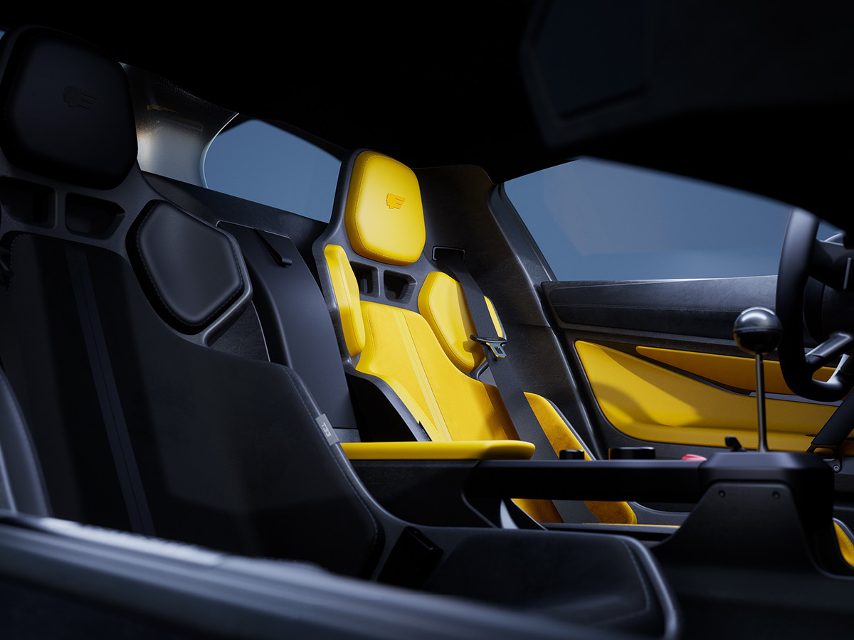 Gordon murray automotive t 33 interior