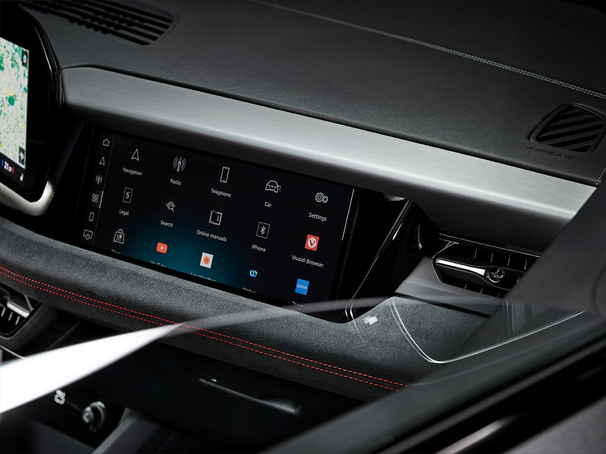 Hệ thống giải trí Audi Q6 e-tron