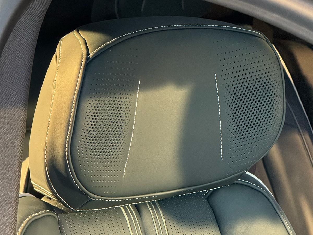 Headrest speakers