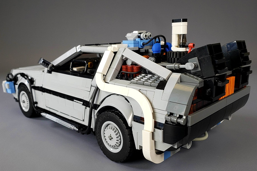 Hướng dẫn từng bước để lắp ráp mô hình LEGO Delorean