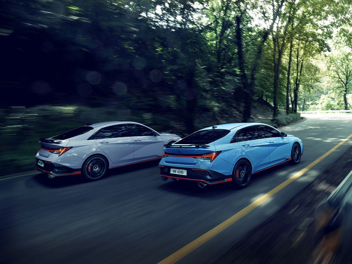 Hyundai i30 Sedan N 2024 trên đường