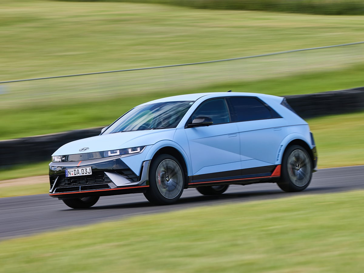 Hyundai IONIQ 5 N on track