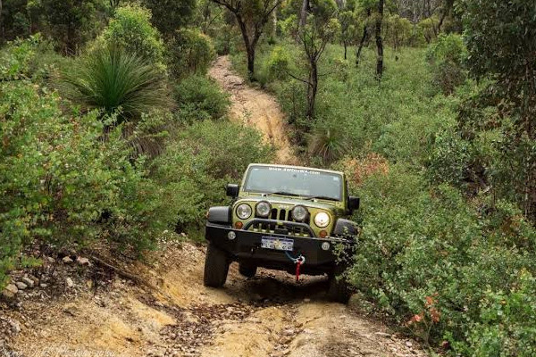 Jeep Compass tại Rừng Quốc gia Julimar