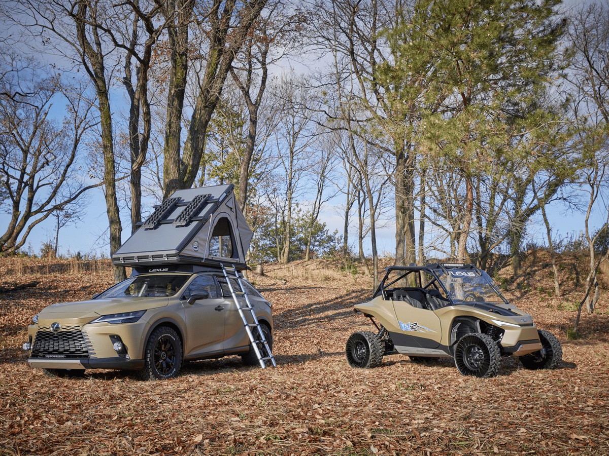 Lexus RX Outdoor Concept and ROV Outdoor Concept | Image: Lexus
