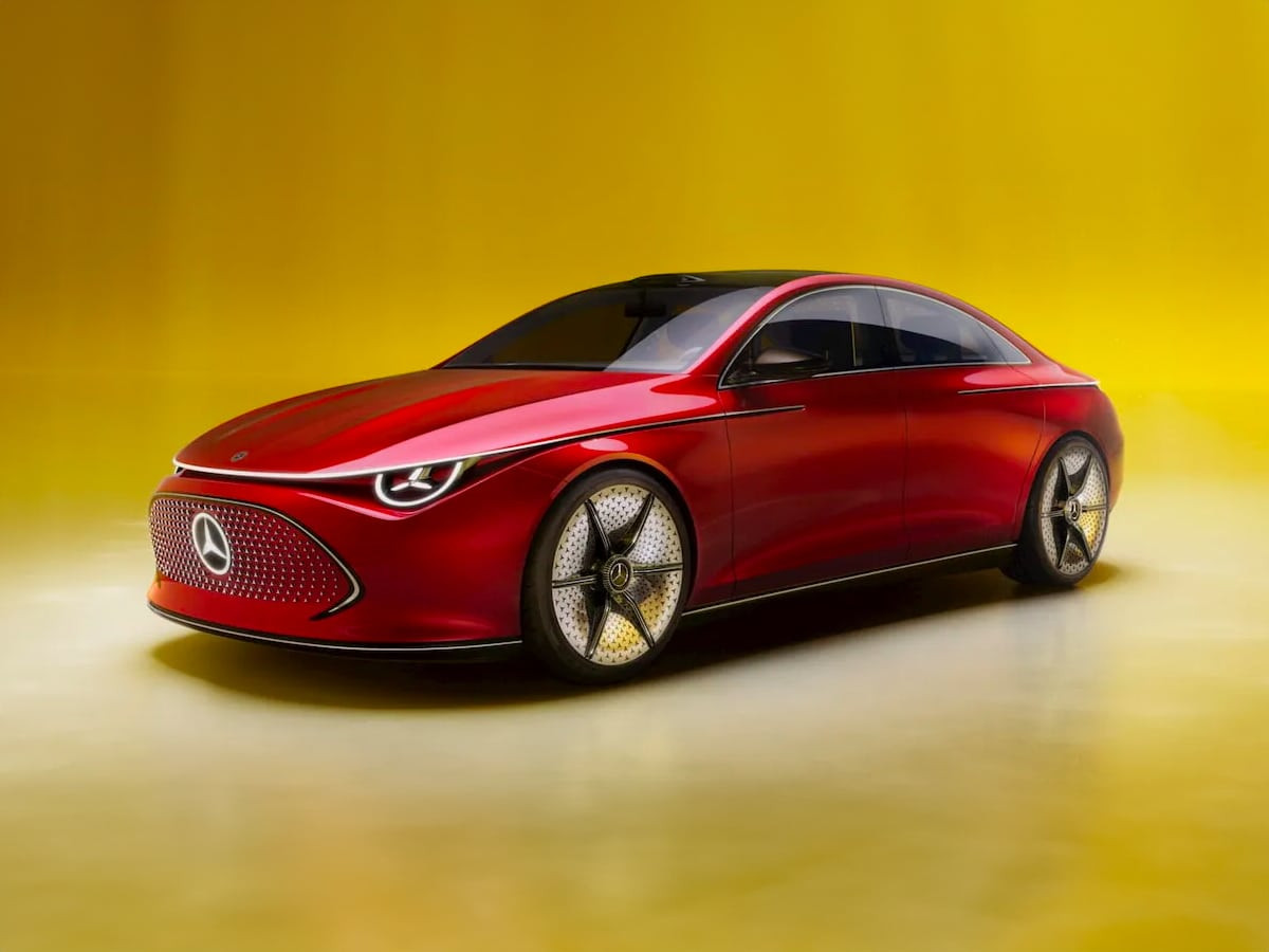 Mẫu xe concept Mercedes-Benz CLA điện