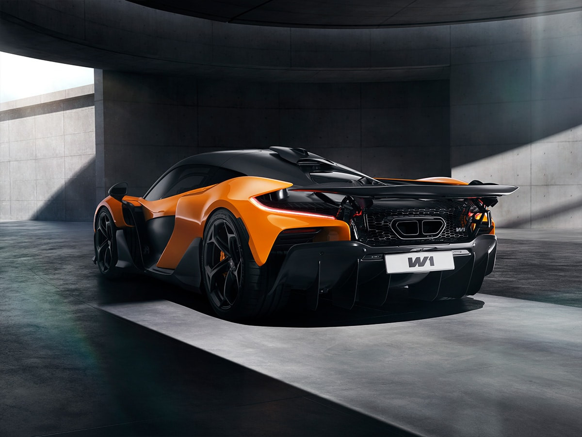 Mclaren w1 rear end
