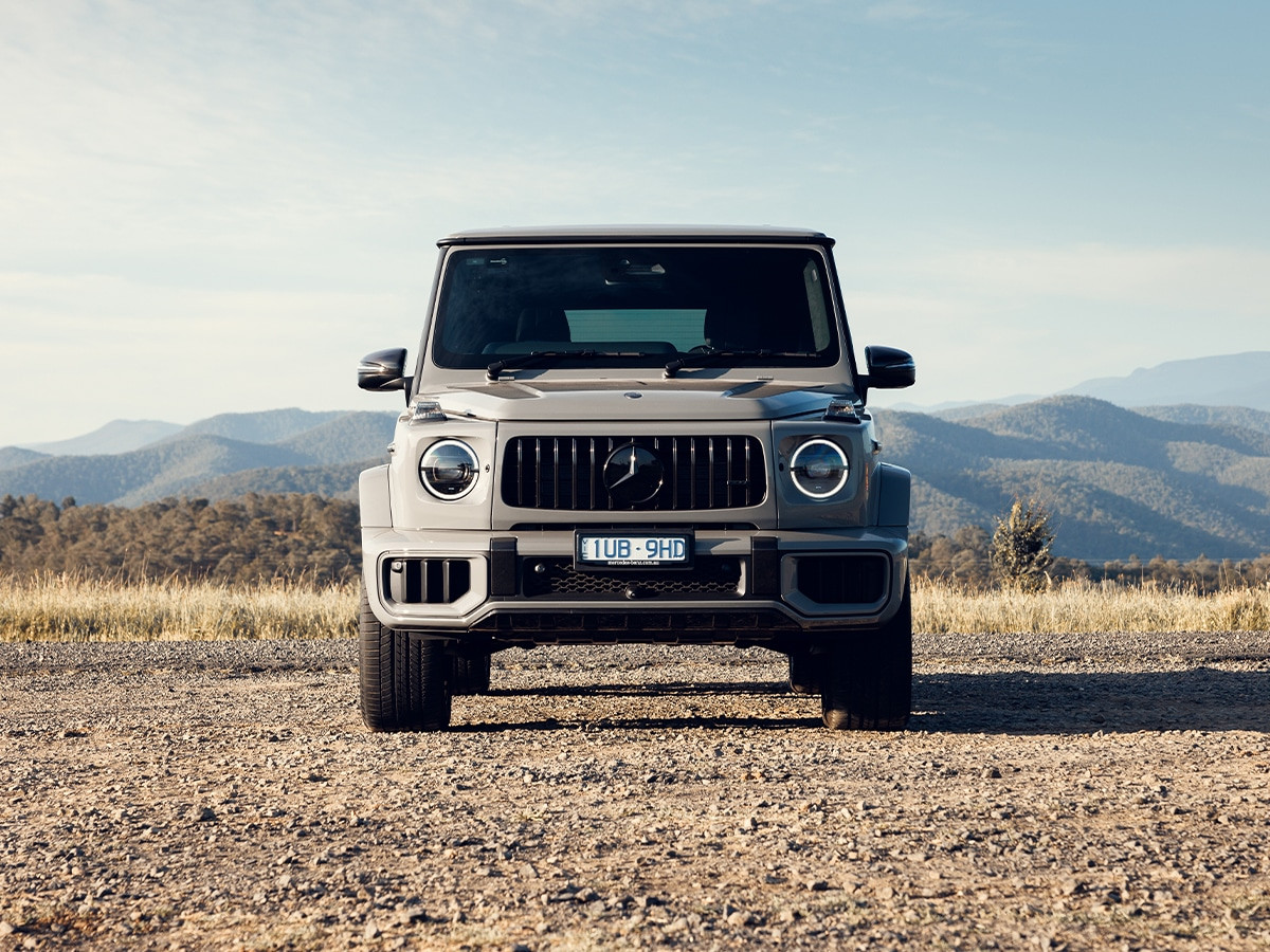 Mercedes amg g 63 front on
