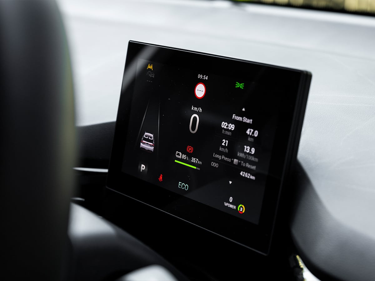 MG4 Dashboard