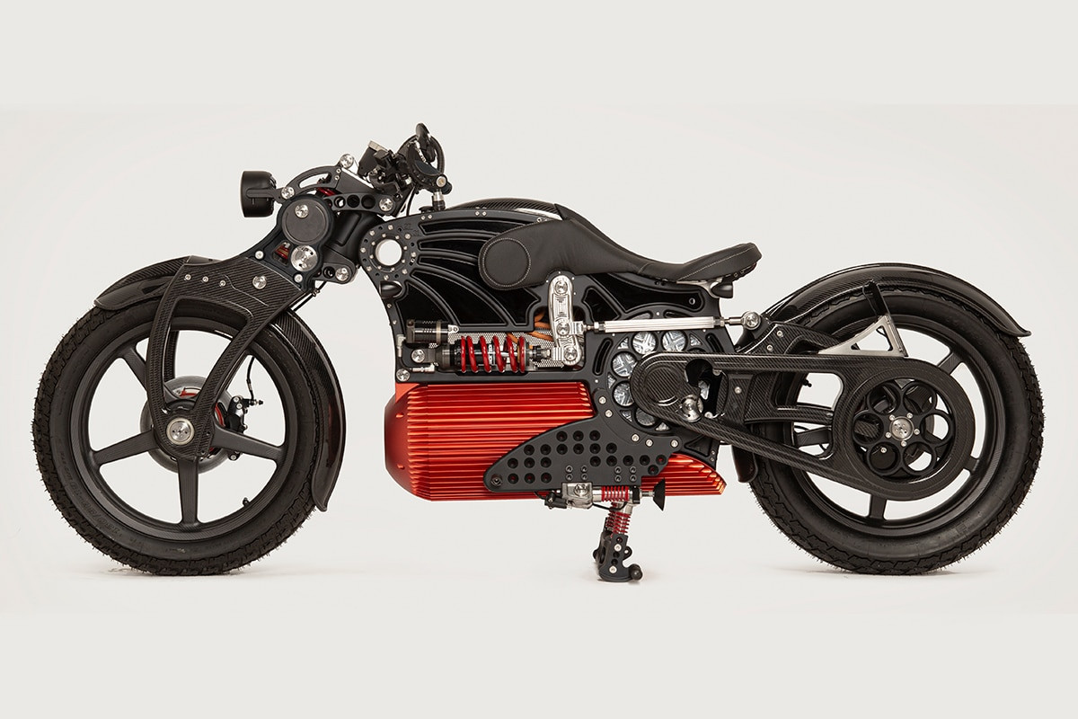 Một góc khác của xe Curtiss The One