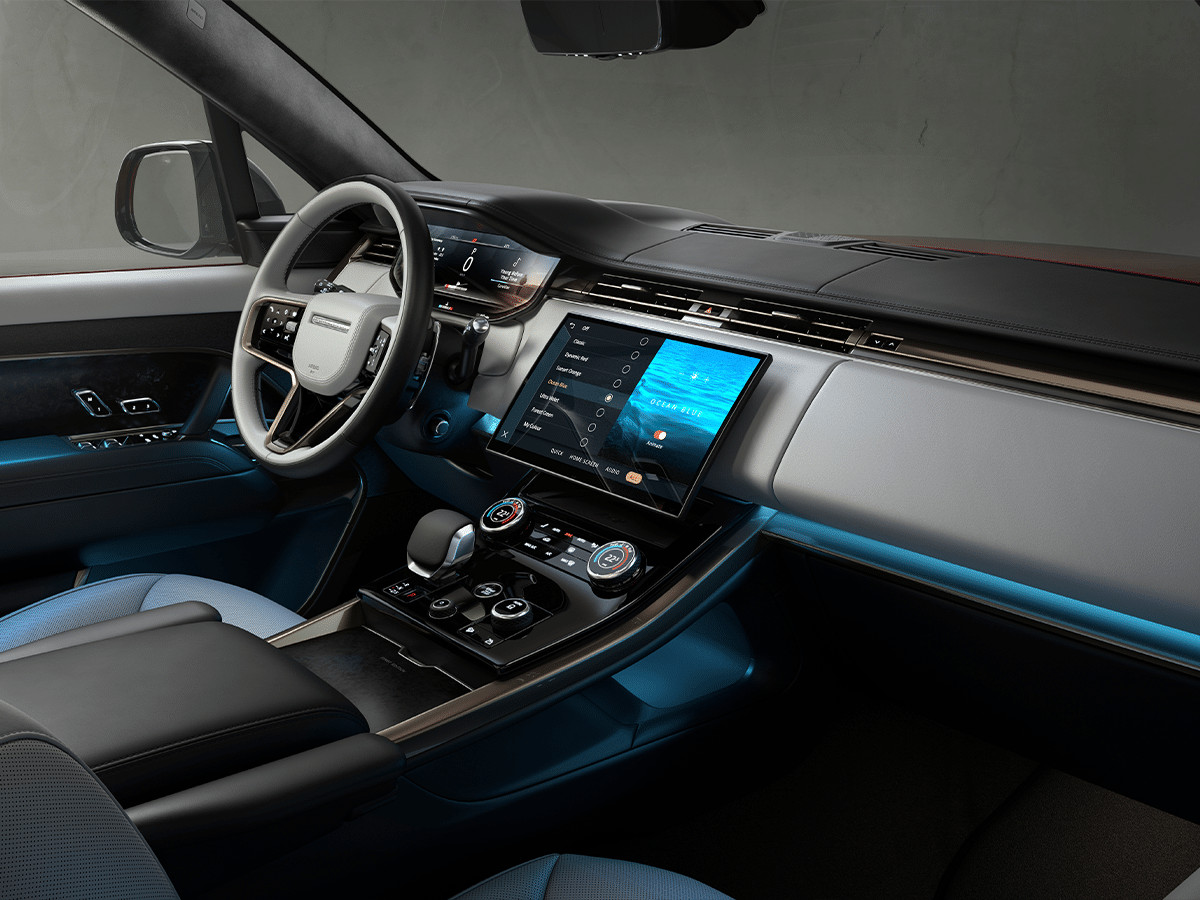New range rover sport interior