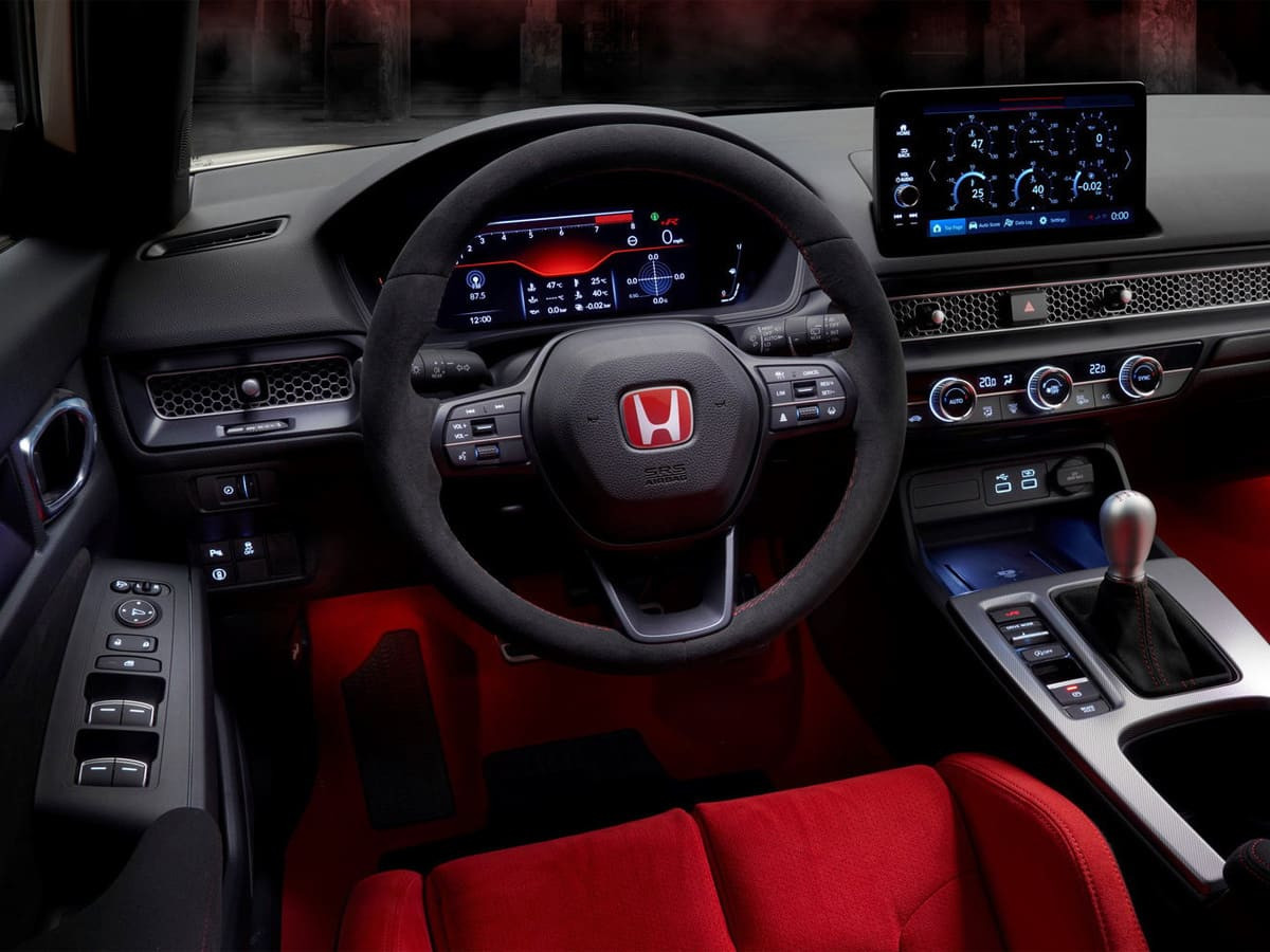 Nội thất bên trong Civic Type R