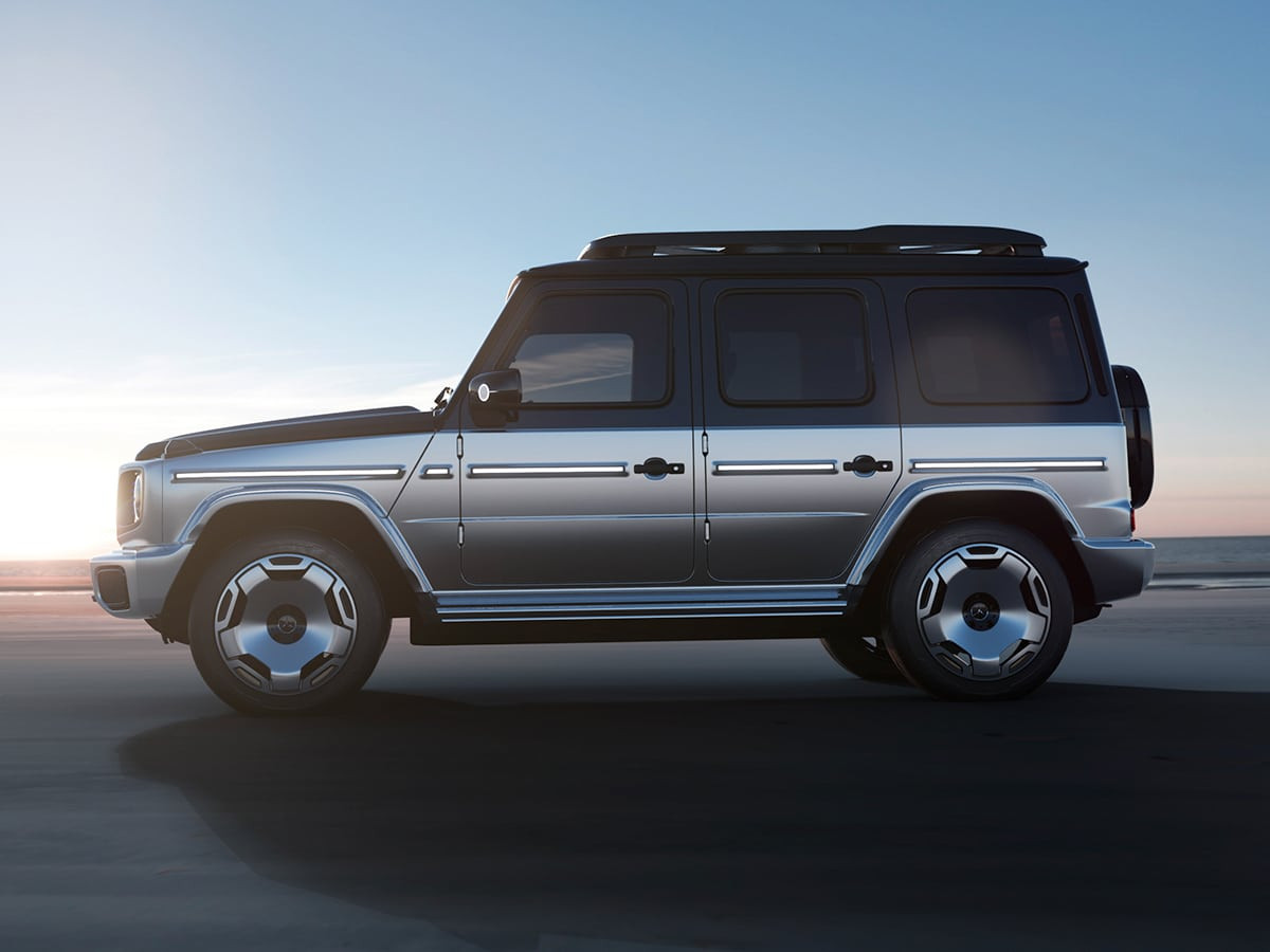 Nội thất của Mercedes-Benz EQG