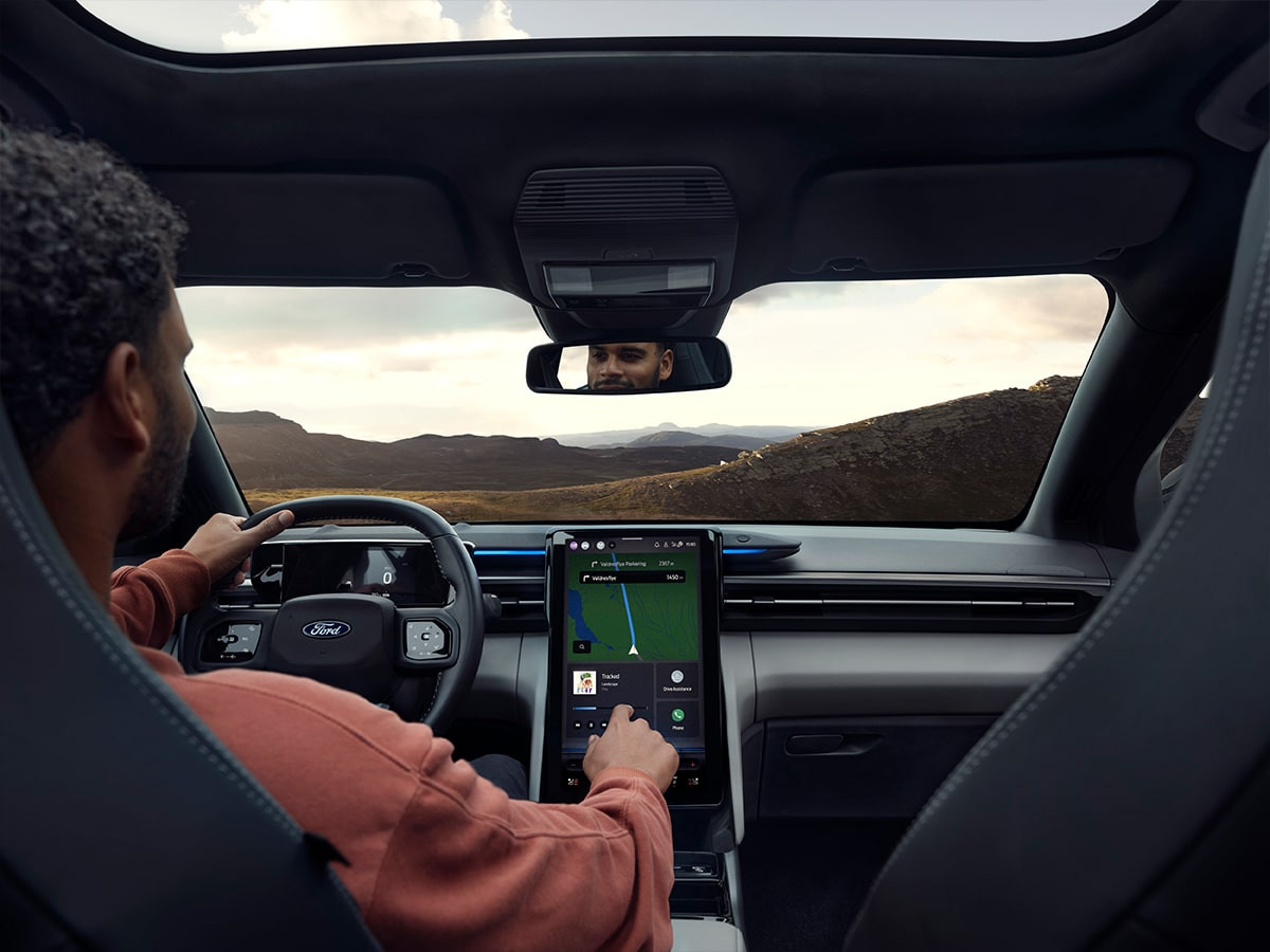 Nội thất Ford Explorer điện