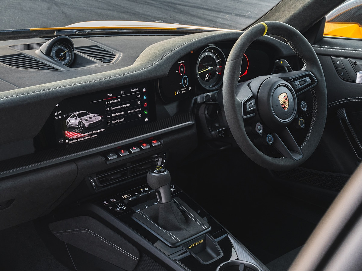 Nội thất Porsche 911 GT3 RS