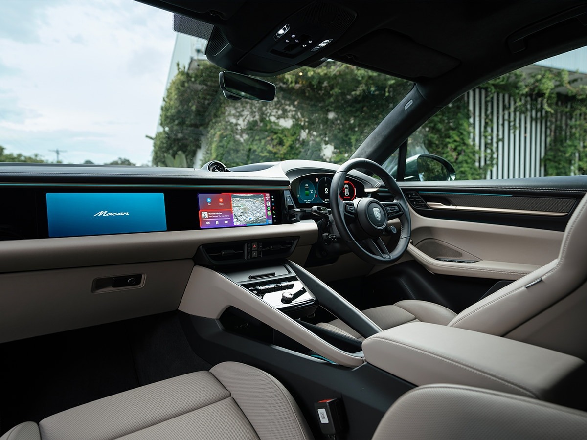 Nội thất Porsche Macan 2025