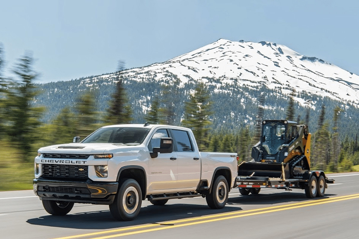 Nội thất xe Chevrolet Silverado điện