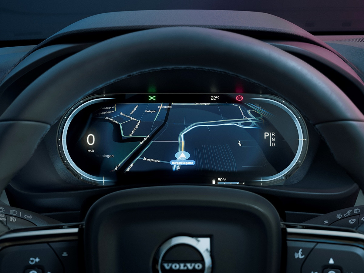 Nội thất xe Volvo C40 Recharge