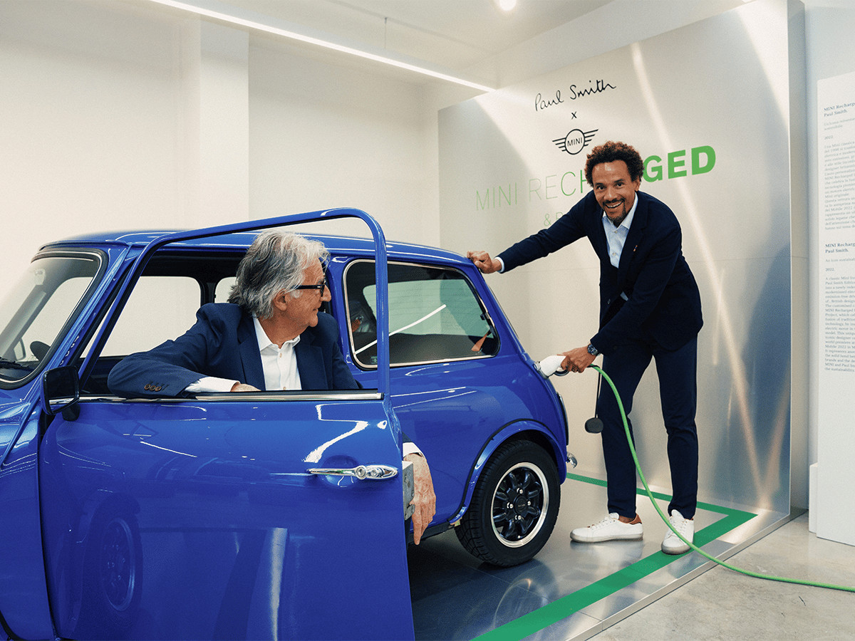 Paul Smith MINI EV Charging