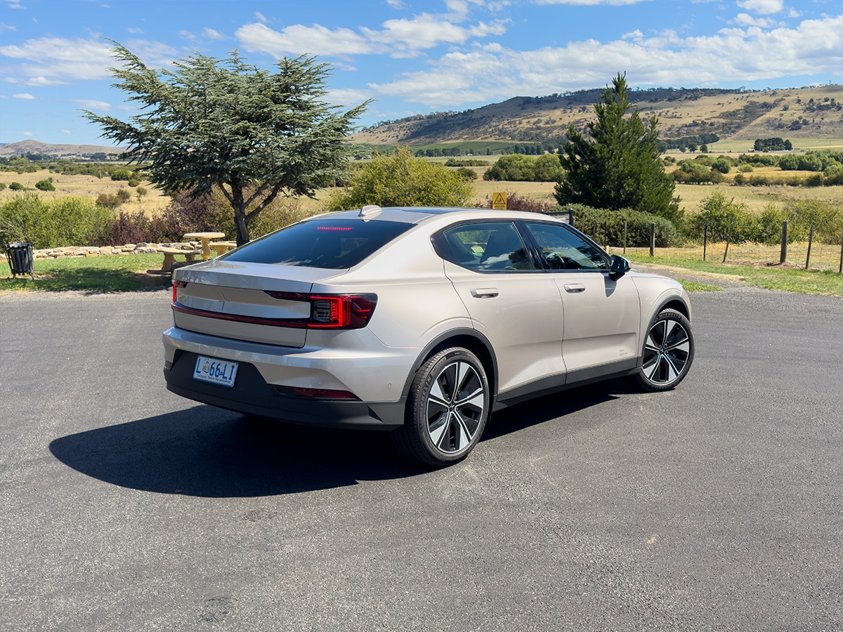 Polestar 2 rear end