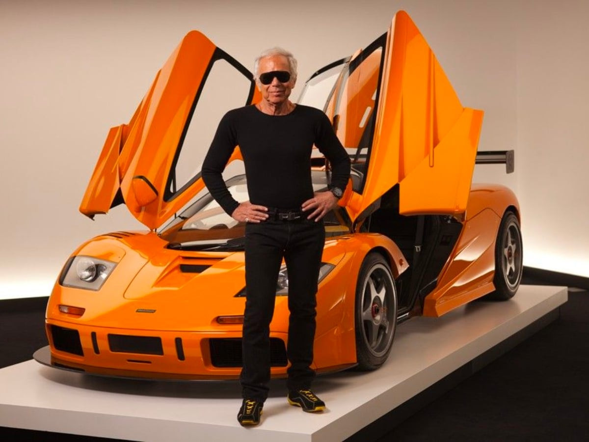 Ralph Lauren và McLaren F1 LM