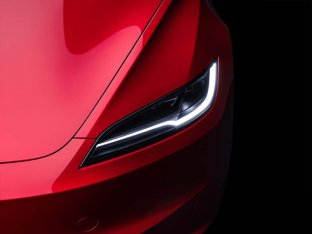Tesla Model 3 Front Head Light