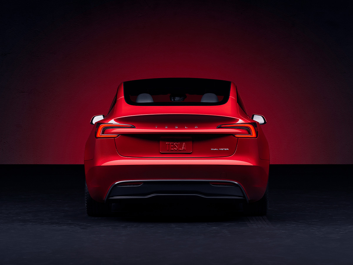 Tesla Model 3 Rear End