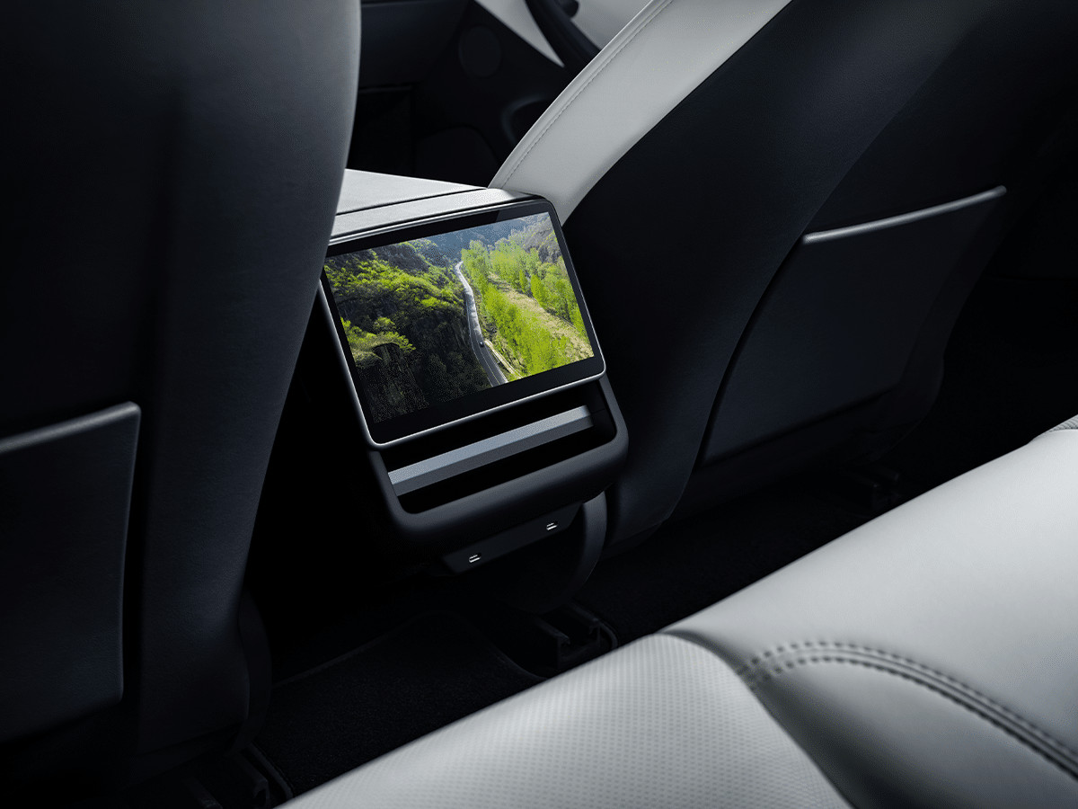 Tesla Model 3 Rear Passenger Touch Screen