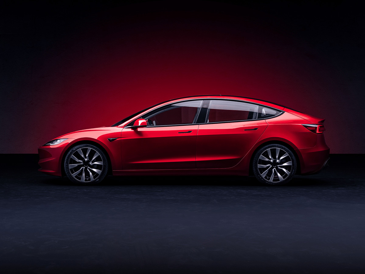 Tesla Model 3 Side Angle