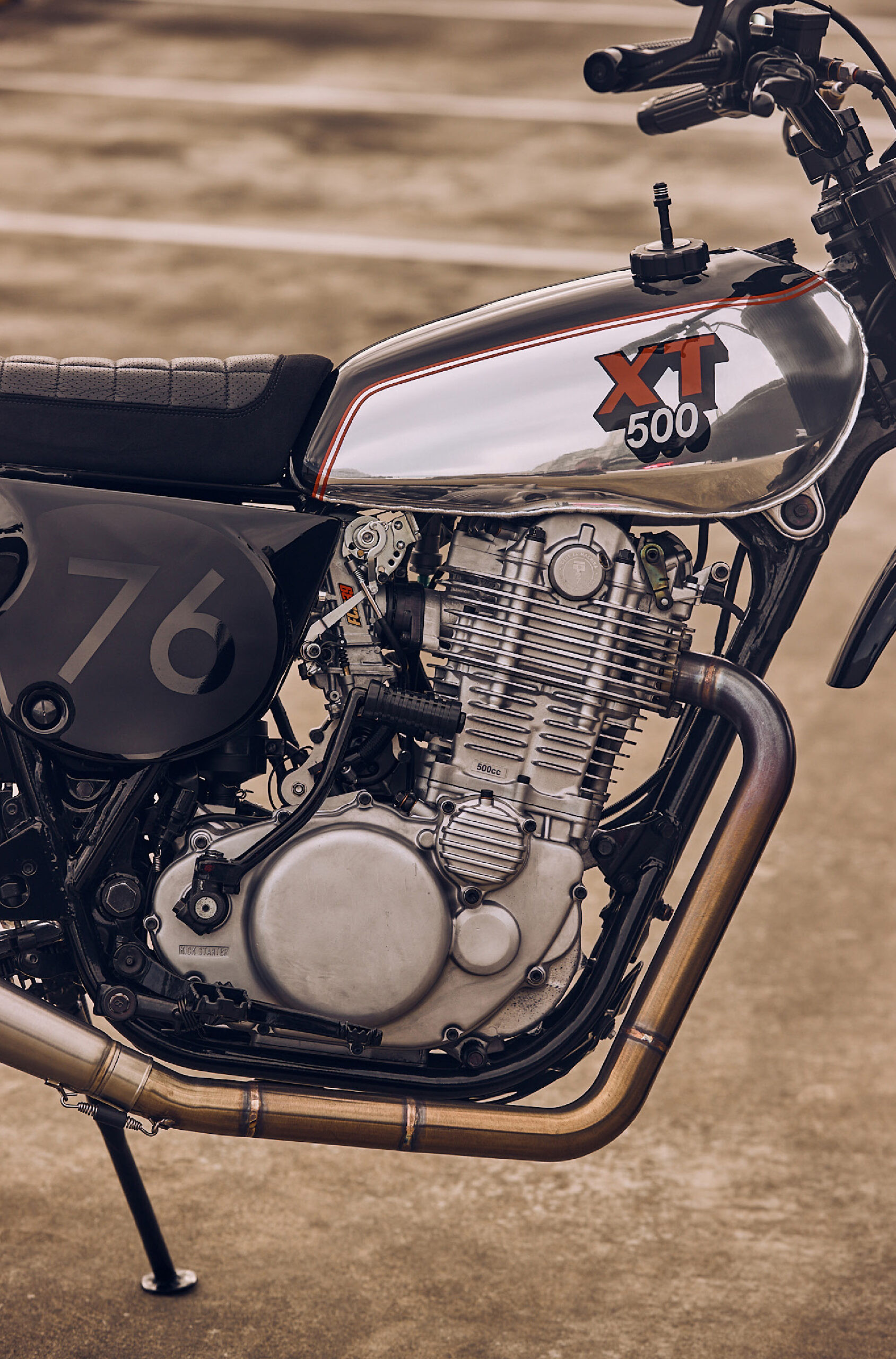 Thiết kế động cơ Yamaha XT500