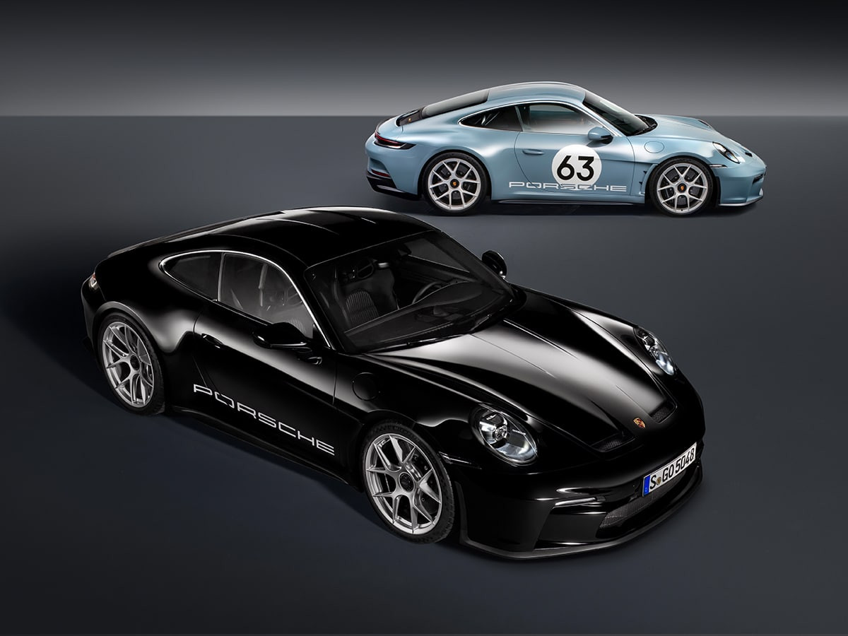 Thiết kế nội thất sang trọng của Porsche 911 S/T
