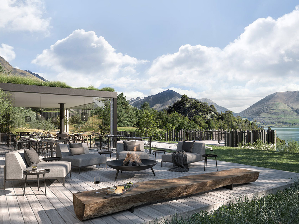 Waimarino Lodge restaurant